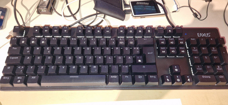 Tastatur ohne Beleuchtung