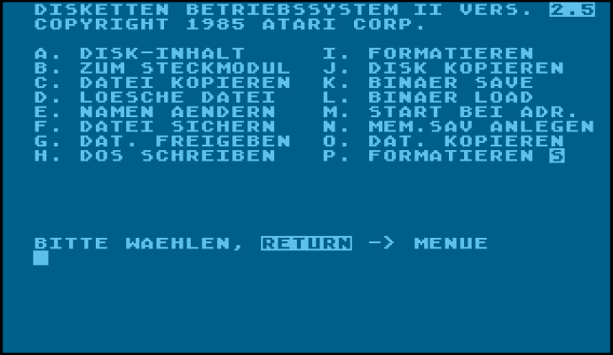 Atari DOS 2.5