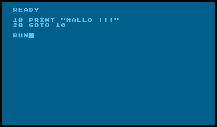 Programm starten