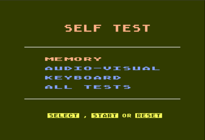Self Test