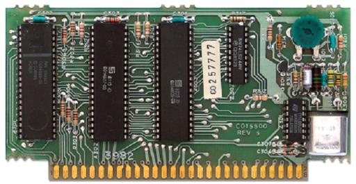 Atari 400 CPU board and RAM card