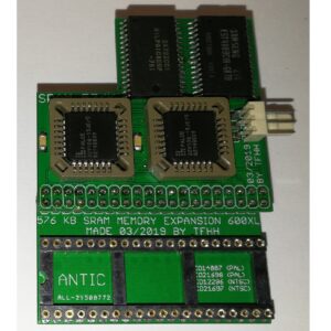 576 Kbyte SRAM Speichererweiterung – speziell für den Atari 600XL V2