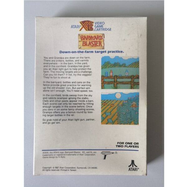 Barnyard Blaster, XE Rom Modul, Komplett – Bild 2