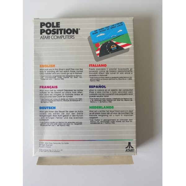 Pole Position, Rom Modul, Komplett – Bild 2