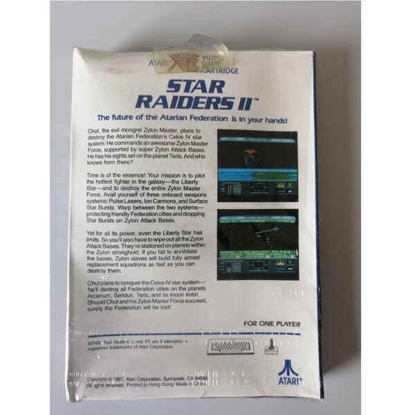 Star Raiders 2, XE Rom Modul, Komplett – Bild 2