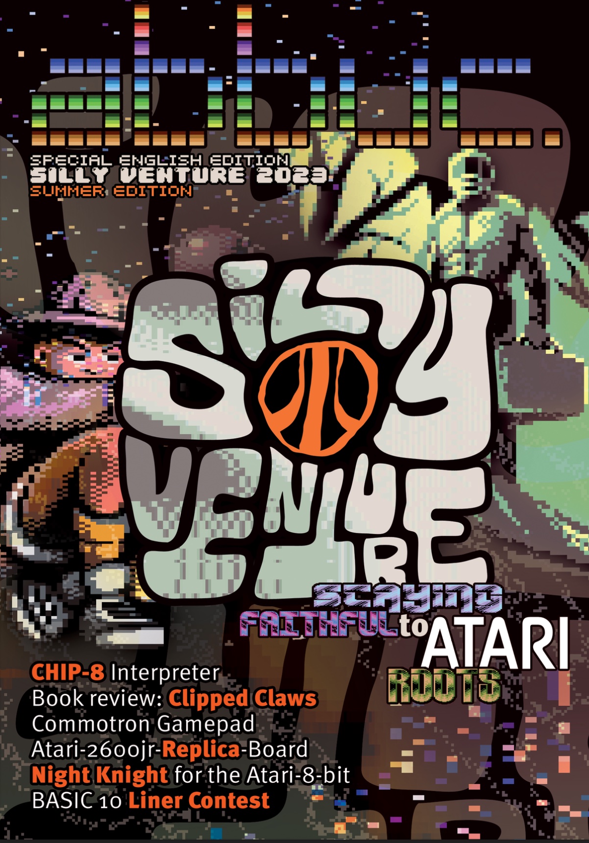 ABBUC Magazine special edition Sillyventure 2023 titlepage
