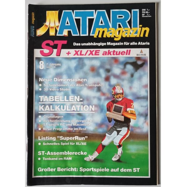 Atari Magazin 1988 - 08 August