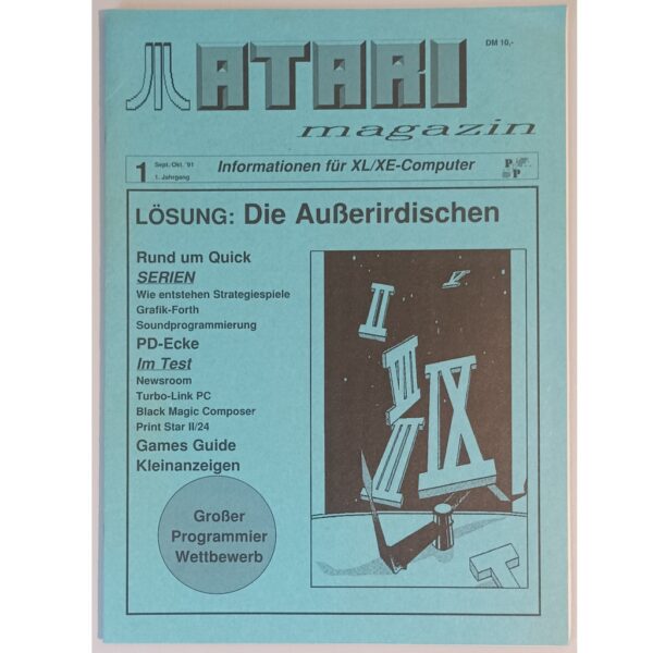 Atari Magazin 1991 - 1 September/Oktober