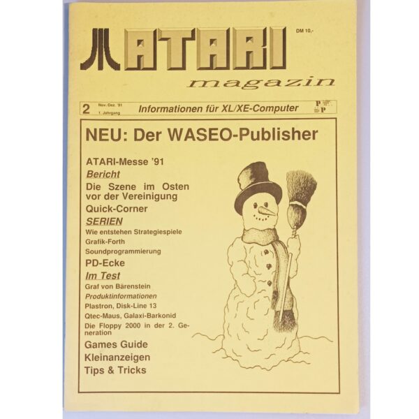 Atari Magazin 1991 - 2 November/Dezember