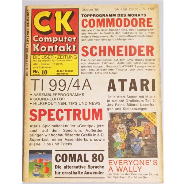 Computer Kontakt Nr.10 Oktober 1985