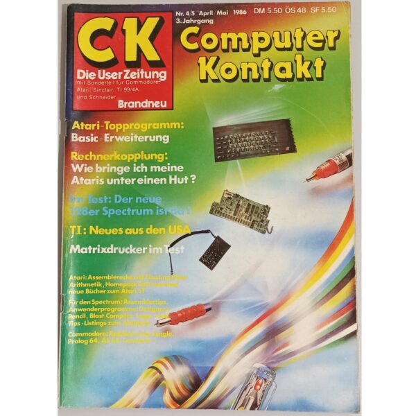 Computer Kontakt Nr. 4/5 April/Mai 1986