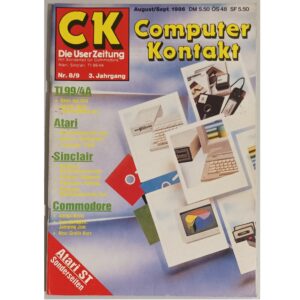Computer Kontakt Nr. 8/9 August/September 1986