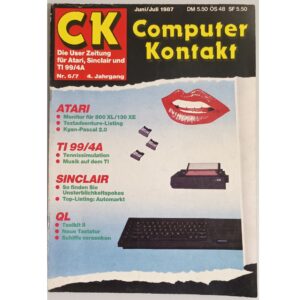 Computer Kontakt Nr. 6/7 Juni/Juli 1987