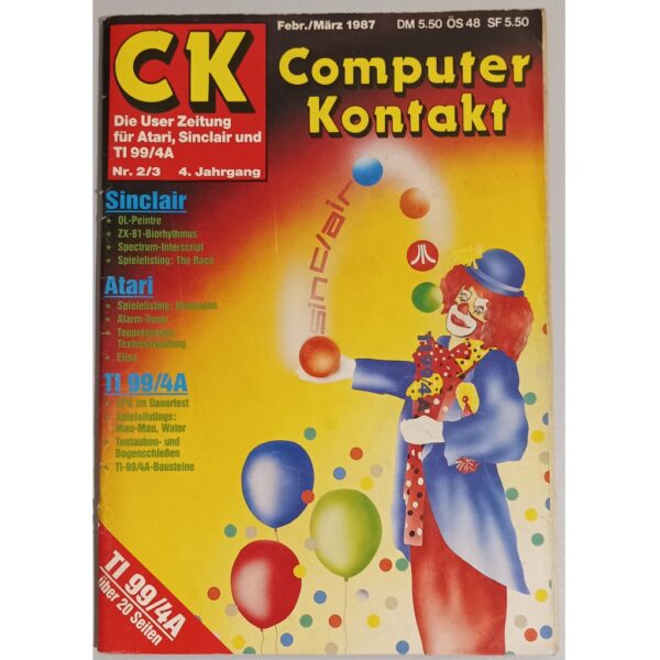 Computer Kontakt Nr. 2/3 Februar/März 1987