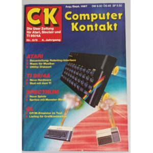Computer Kontakt Nr. 8/9 August/September 1987