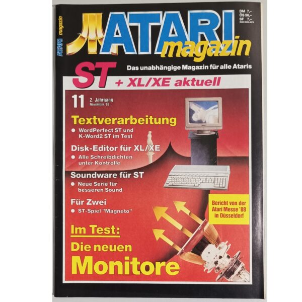 Atari Magazin 1988 - 11 November