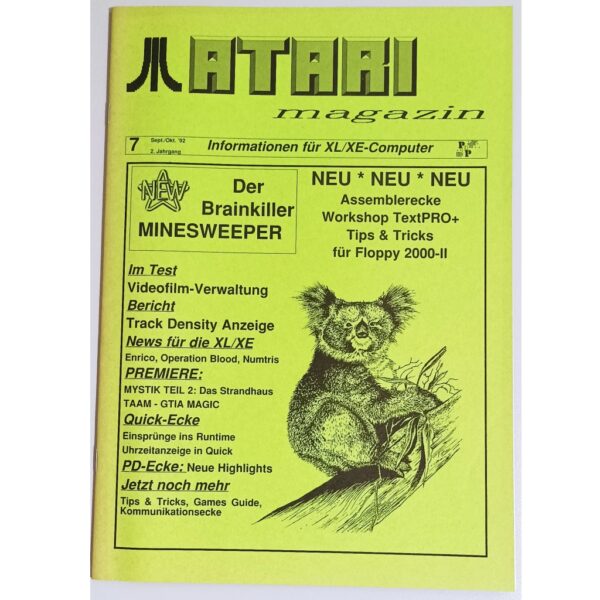 Atari Magazin 1992 - 7 September/Oktober