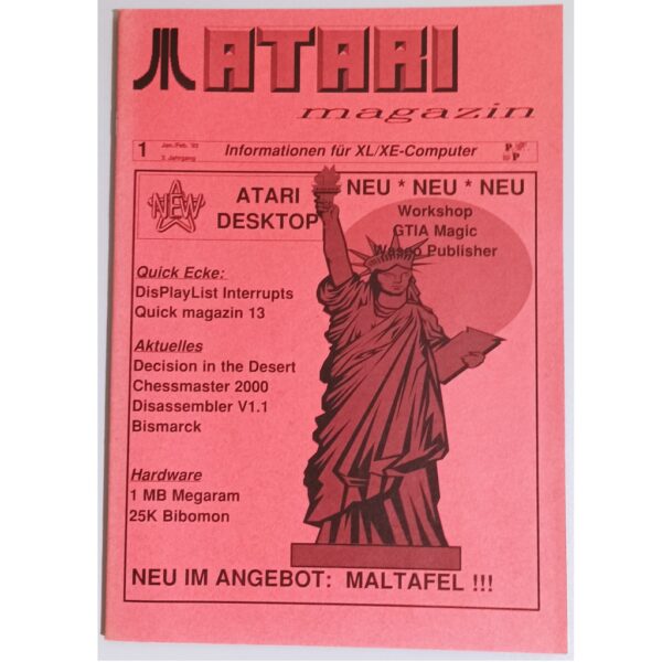 Atari Magazin 1993 - 1 Januar/Februar
