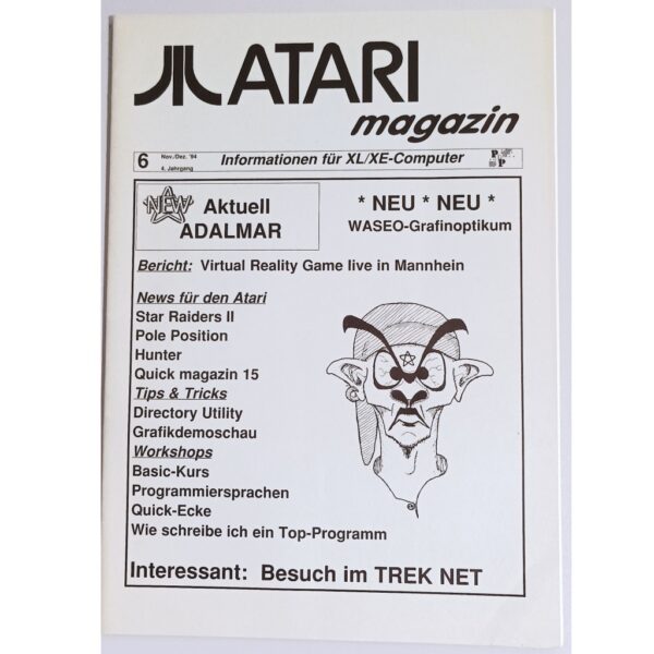 Atari Magazin 1994 - 6 November/Dezember