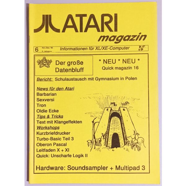 Atari Magazin 1995 - 6 November/Dezember