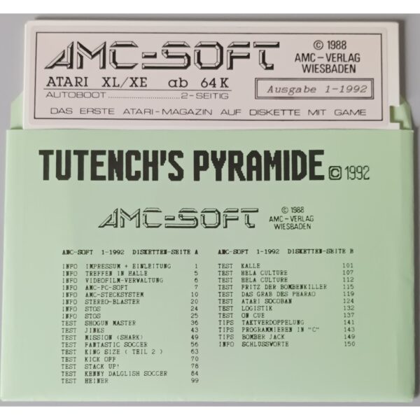 AMC-Soft 1992 Ausgabe 1