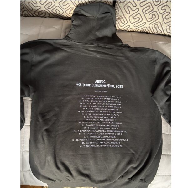 ABBUC Hoodie "Tour-Kutte" 2025 Größe 2XL – Bild 4