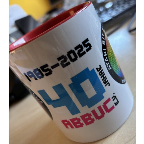 ABBUC 40 Jahre Tasse – Bild 2