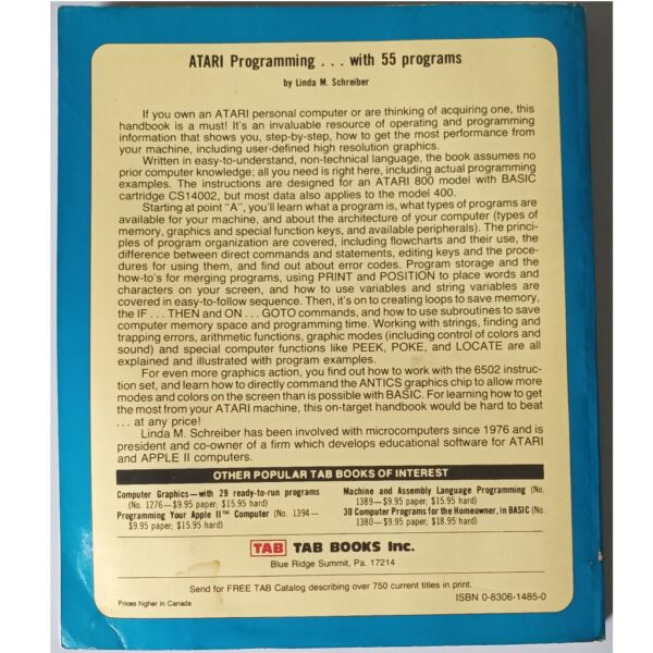Atari Programming with 55 Programs – Bild 2